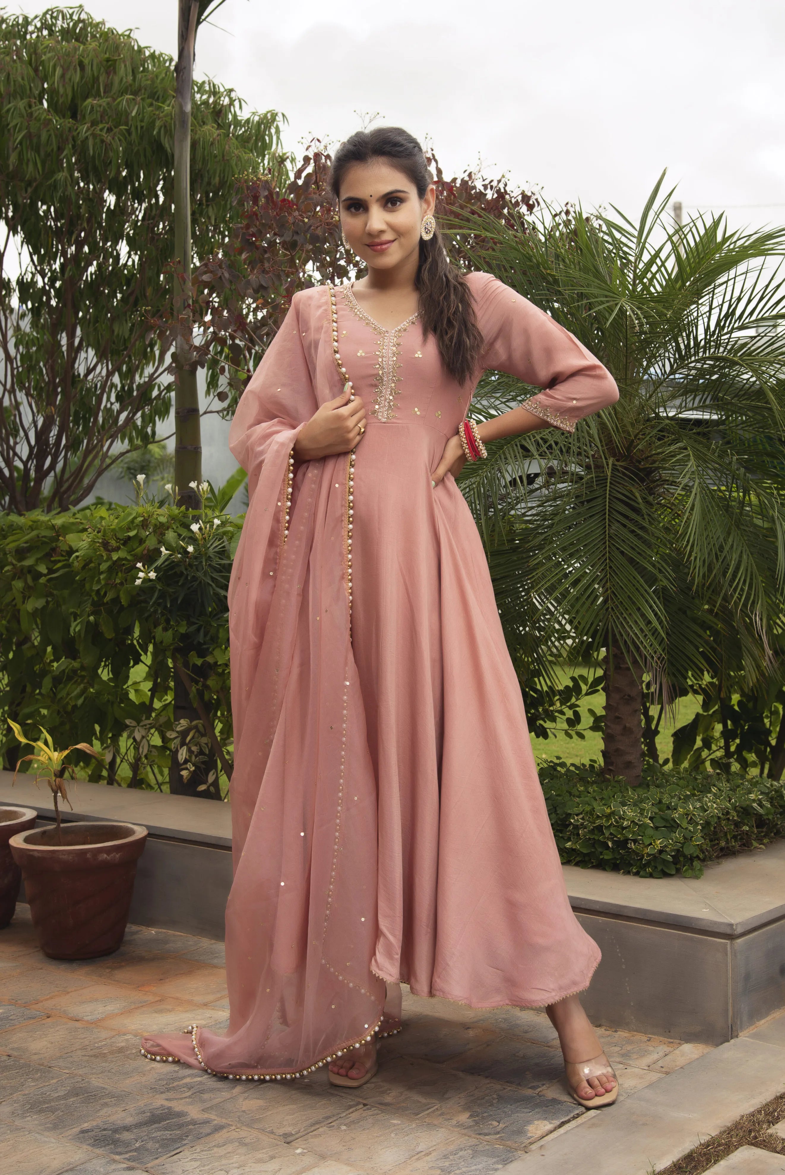 Shagun Silk Suit Set