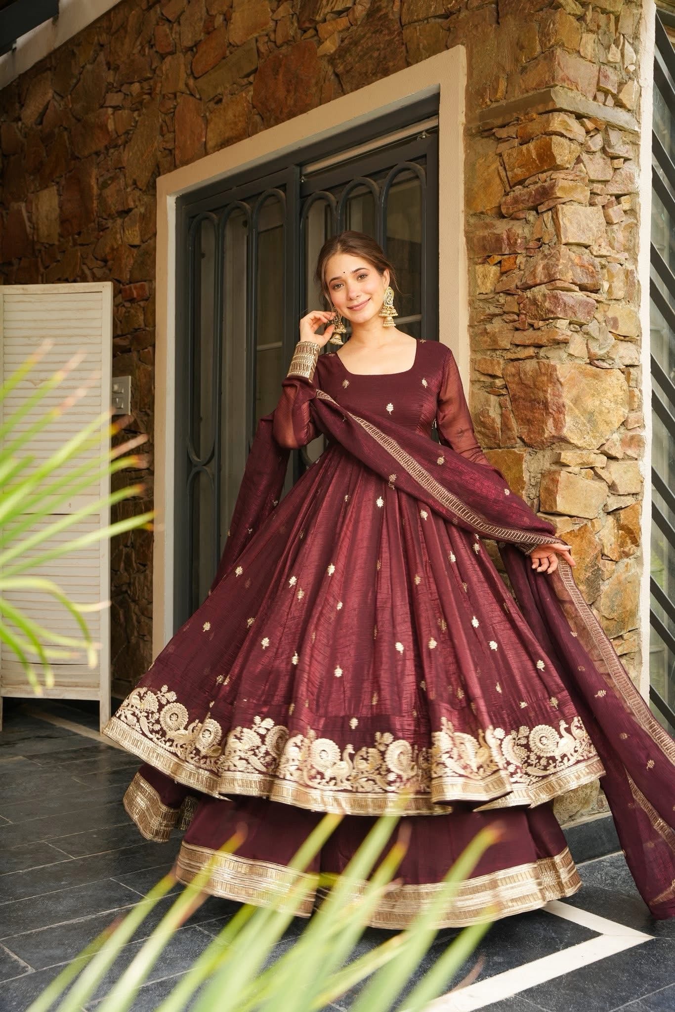 Royal Plum Suit Set