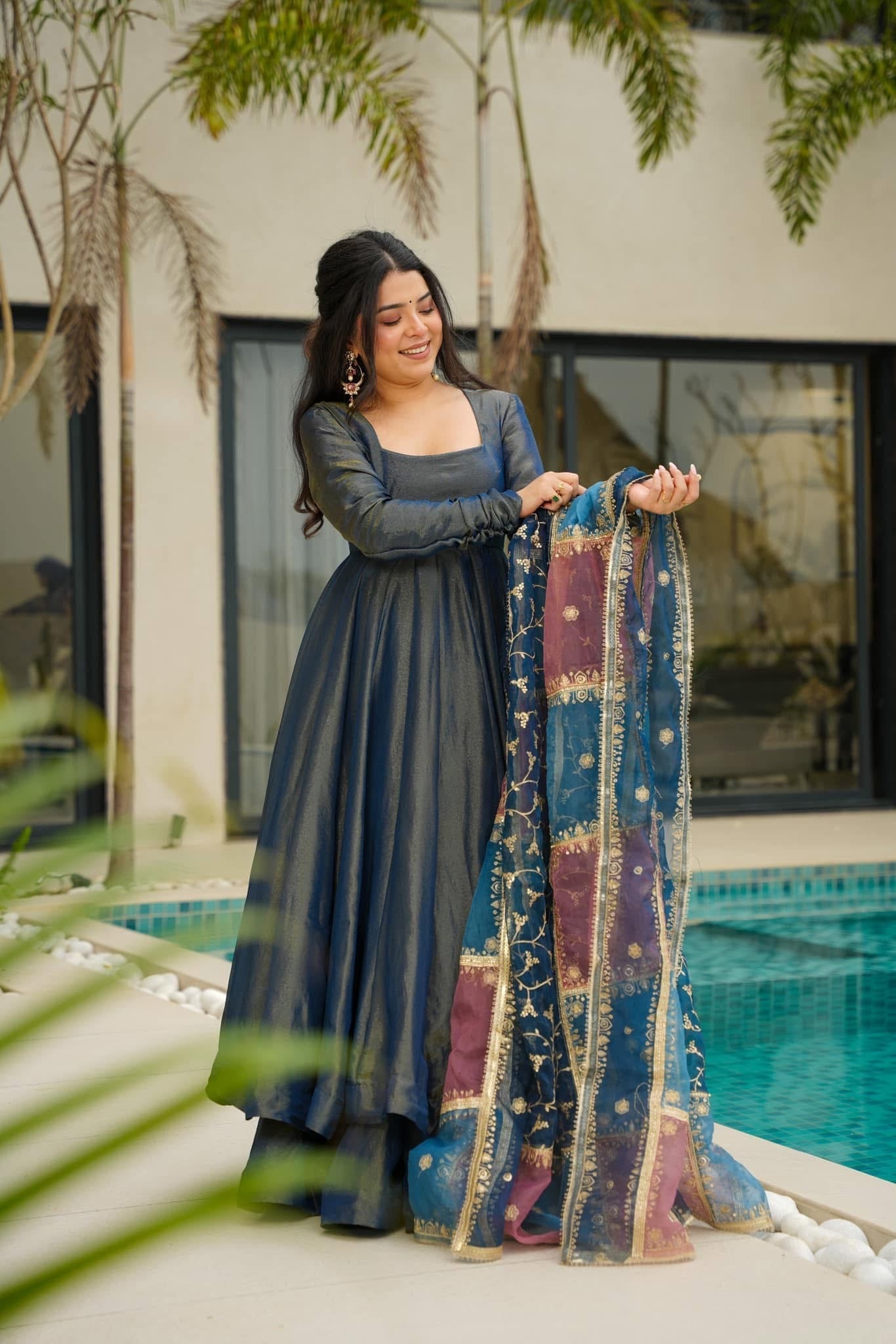 Noor Serenity Cosmos suit set