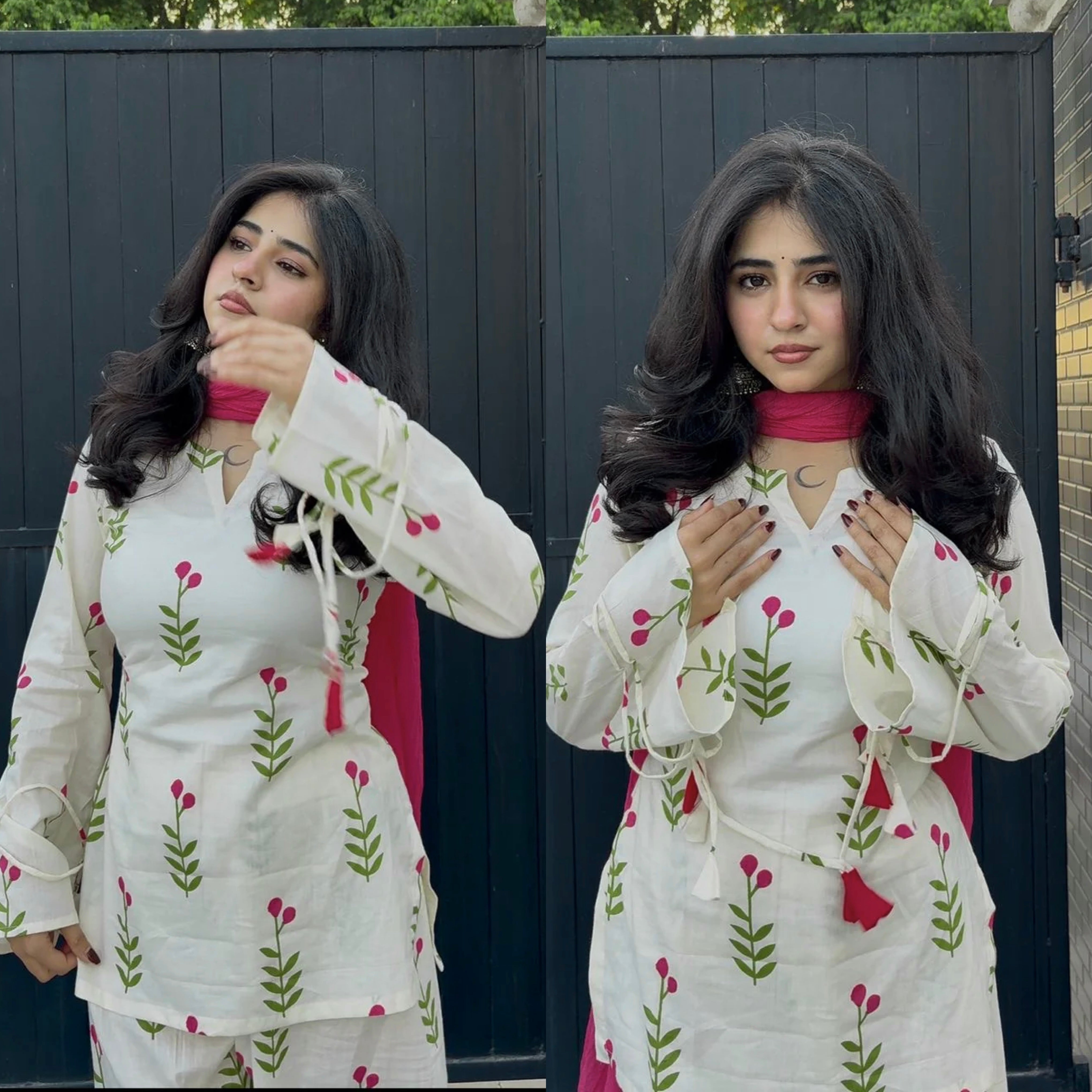 *Fully Fancy Sleeves With Latkan*
