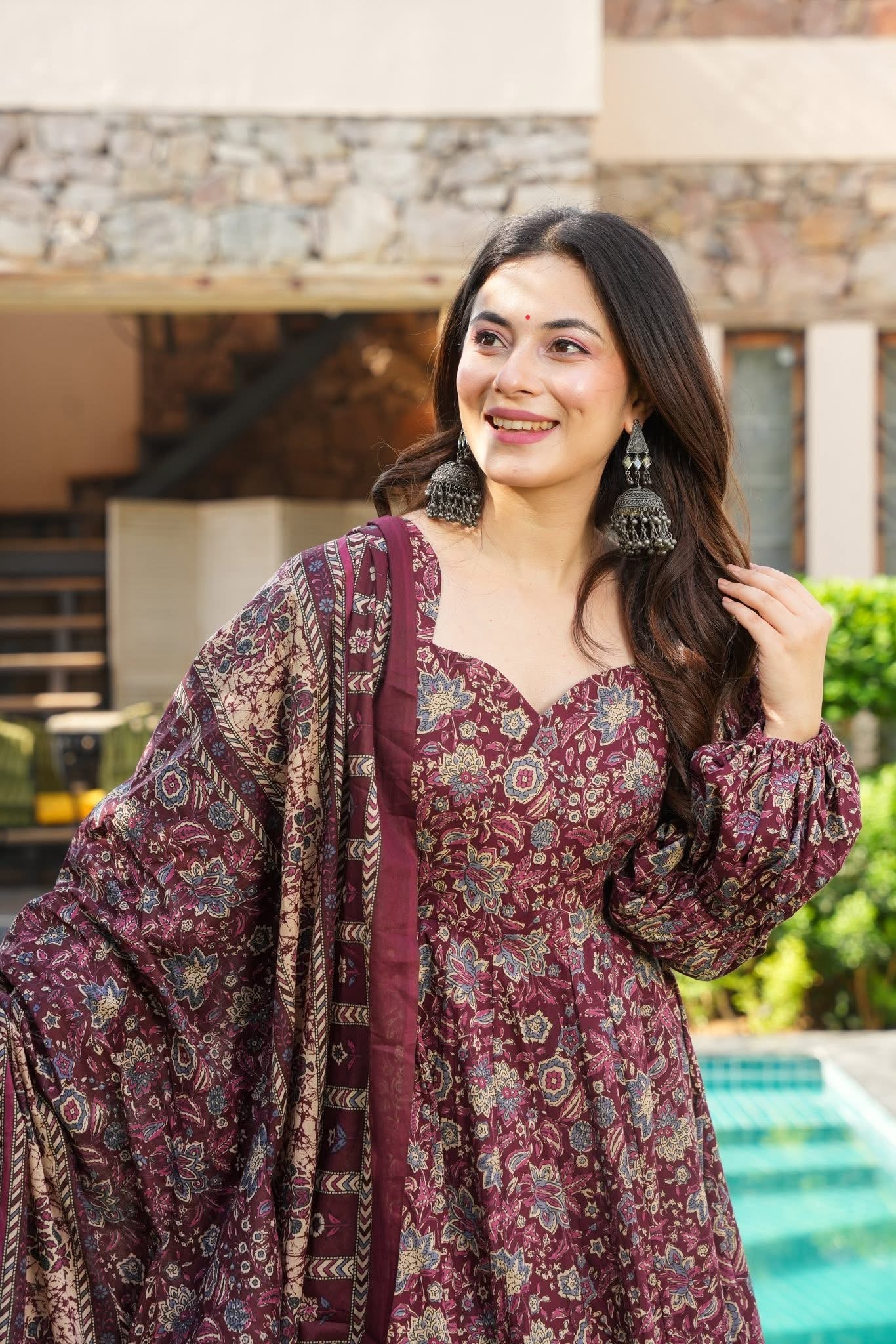 Raunaq Cotton Suit Without dupatta