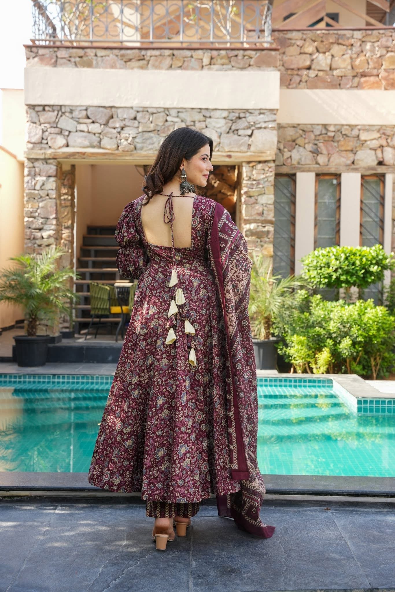 Raunaq Cotton Suit Without dupatta
